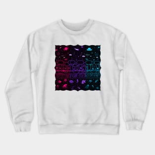 Layers of the World, Androgyne Flag Crewneck Sweatshirt